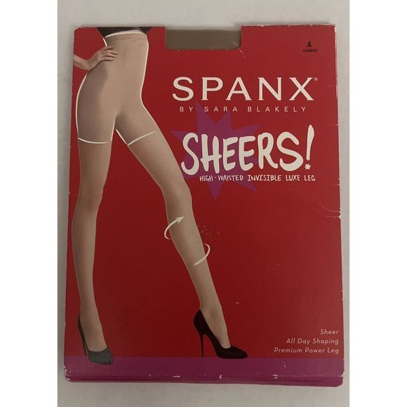 Spanx 200241R Women's Sz A (XS-S) Nude 03 High Waisted Invisible Luxe Leg Sheers - Picture 1 of 6